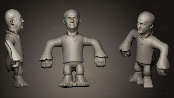 Figurines of people (STKH_0119) 3D model for CNC machine